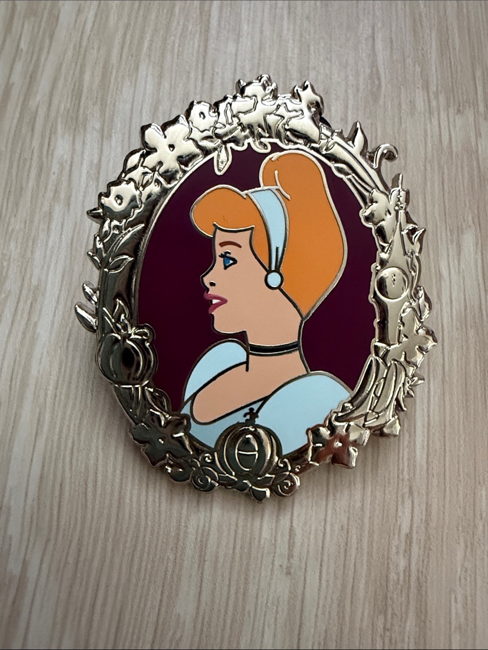 Disney Cinderella Mickey Mouse Backing Collectible Pin
